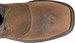 Top view of Double H Boot Mens 12 Inch Workflex Wide Square Comp Toe Roper